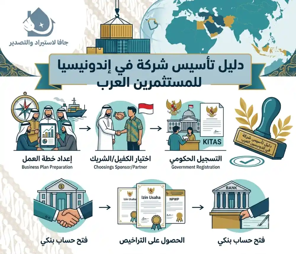 دليل تأسيس شركة في إندونيسيا للمستثمرين العرب