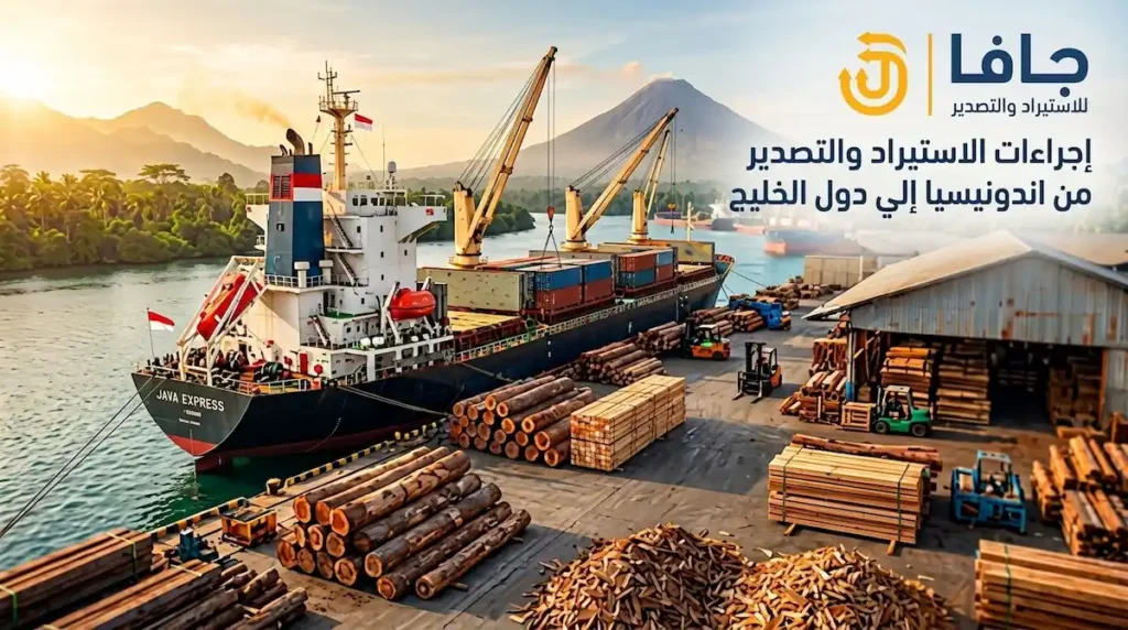 إجراءات الاستيراد والتصدير من إندونيسيا إلى الخليج